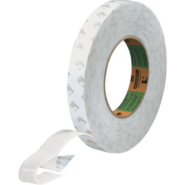 Ruban adhésif double face invisible - Coloris transparent