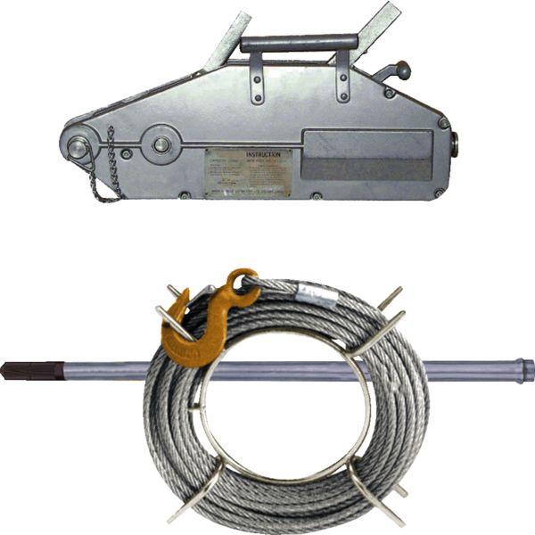 TIREUR CABLE 800KG AVEC 20M CABS/ENROULEUR