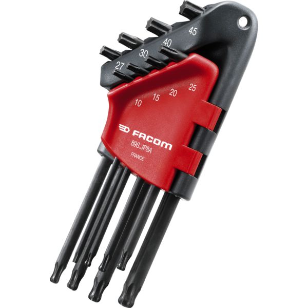 JEU DE 8  CLES   MALES TORX SUR TUI