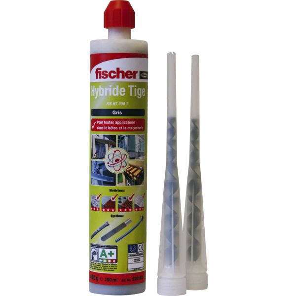 RESINE  FIS HT - 380ML - TON GRIS