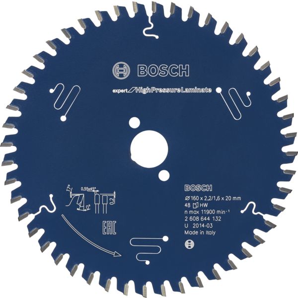 LAME SCIE CIRCULAIRE EXPERT HPL 190X30X2,6