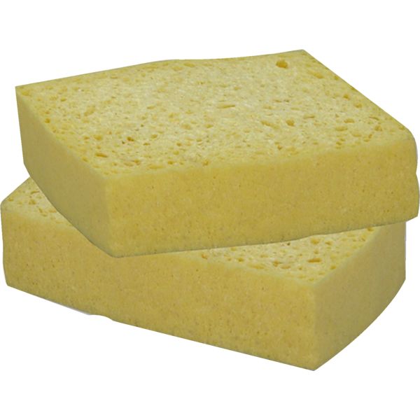 EPONGE TAMPON VG GRATTANT VERT - 11 X 7CM - LOT DE 2 - EP190