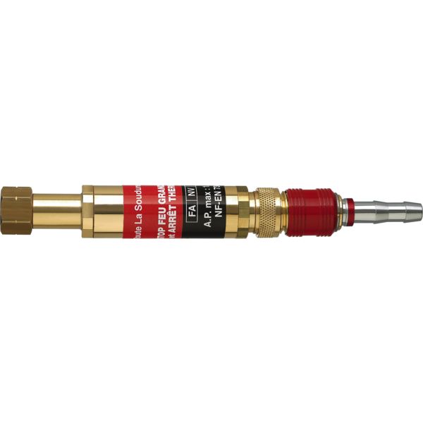 RACCORD ANTIRETOUR GAZ POUR DTENDEUR