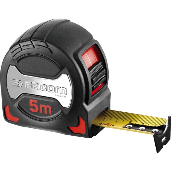 METRE  RUBAN BOITIER GRIP 897A 8 M X 28 MM