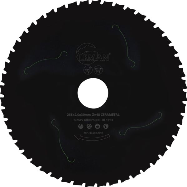 LAME DE SCIE CIRCULAIRE CERAMIQUE METAL POUR LES METAUX 160X20X40D