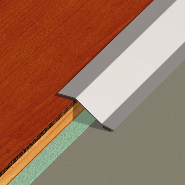 SEUIL 2 NIVEAUX ADHESIVESPRESTO INOX PLIE 40/93