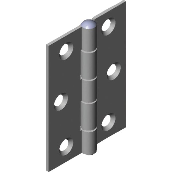 CHARNIERE FORTE 102X72 MM INOX