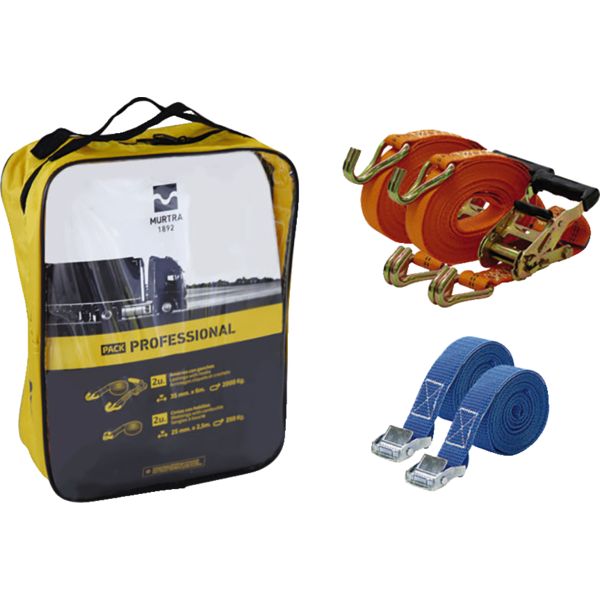 PACK ARRIMAGE 4 SANGLES   ( 2X2T + 2X250KG)