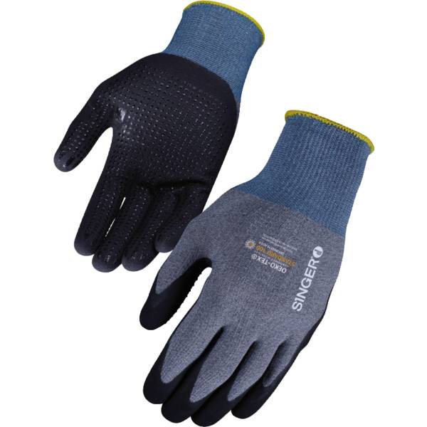 GANT PAUME ENDUITE NITRILE FOAM + PICOTS T.10