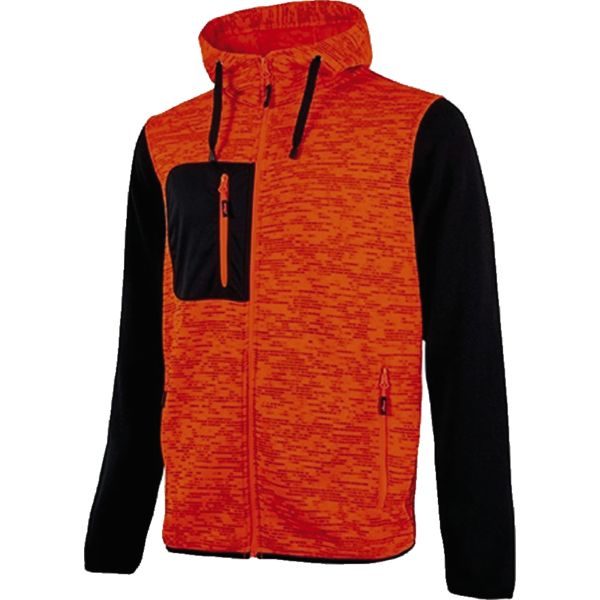 GILET RAINBOW ORANGE/NOIR - T.2XL
