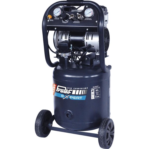 COMPRESSEUR SILENCIEUX 40 L - 10,2 M/H