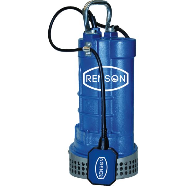 POMPE DE CHANTIER MONO EN FONTE 1,5KW