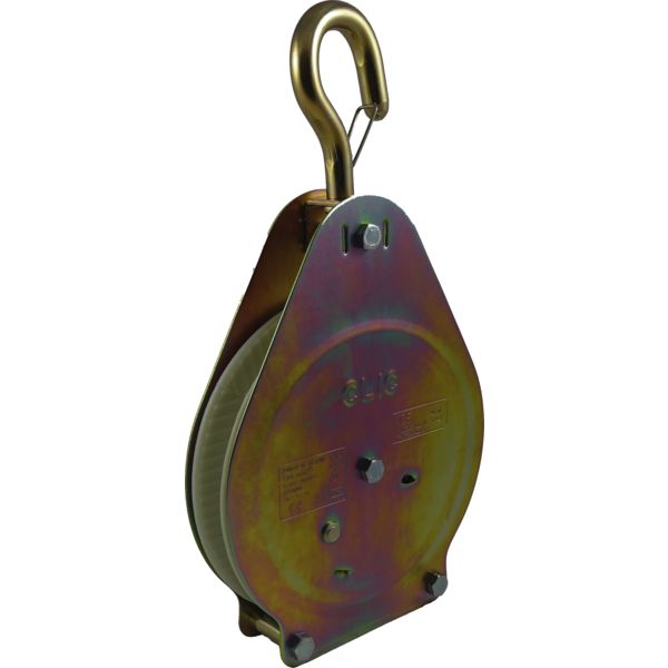 POULIE DE CHANTIER A CLIQUET