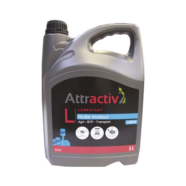 HUILE MOTEUR - ATTRACTIV' MOT 15W-40 - FUT 205L