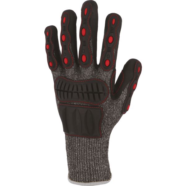 GANT ANTI-COUPURE  F   ENDUIT NITRILE+RENF T8