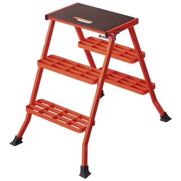 MARCHEPIED PLIANT CAILLEBOTIS 3 MARCHES