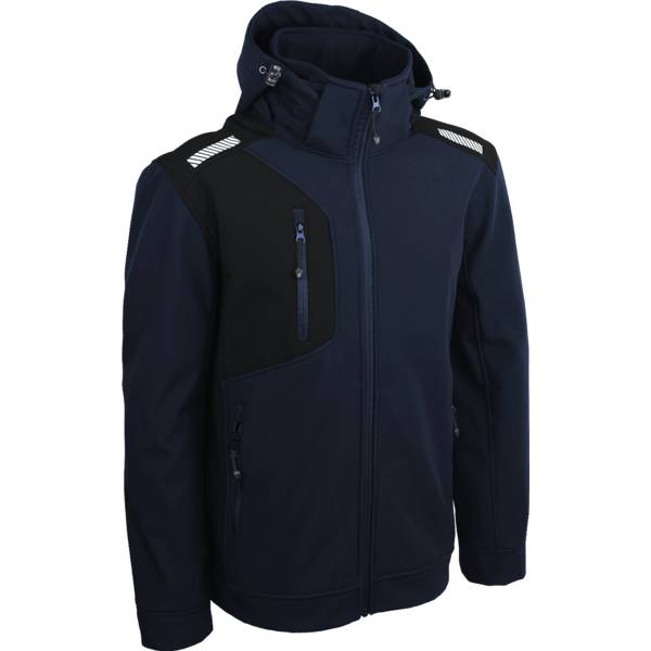 VESTE SOFTSHELL NOIRE M