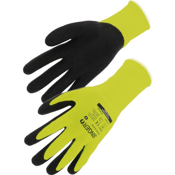 GANT NYL JAUNE END LATEX GRIS T8