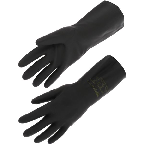 GANT LATEX NEOPRENE NOIR  30CM   T.  7