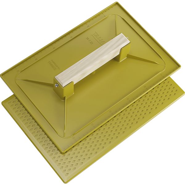 TALOCHE ABS 27X18CM RECTANGLE JAUNE