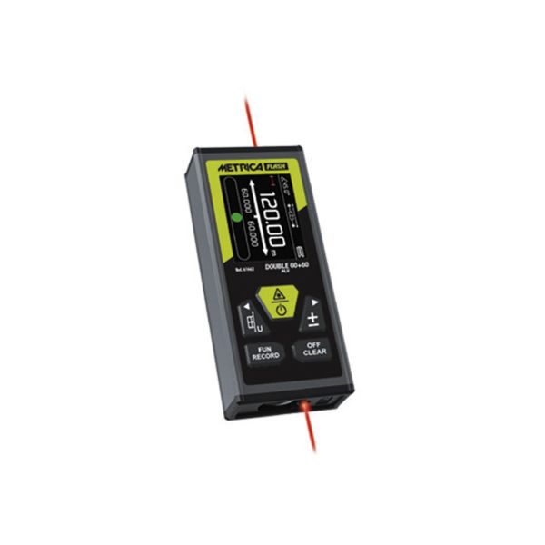 TELEMETRE LASER METRICA DOUBLE ALU 60+60