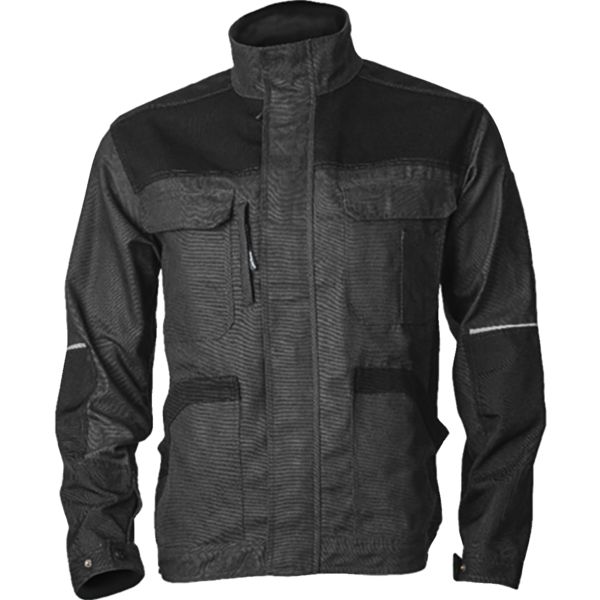 T.L SMART CANVAS GRIS JACKET COTON ET POLY