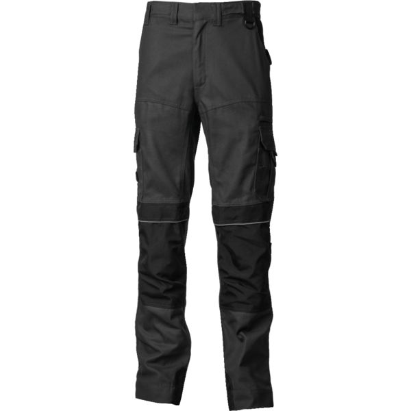 T.M SMART CANVAS PANTALON 60% COTON, 40%POLYESTER, GRIS, 300G/M