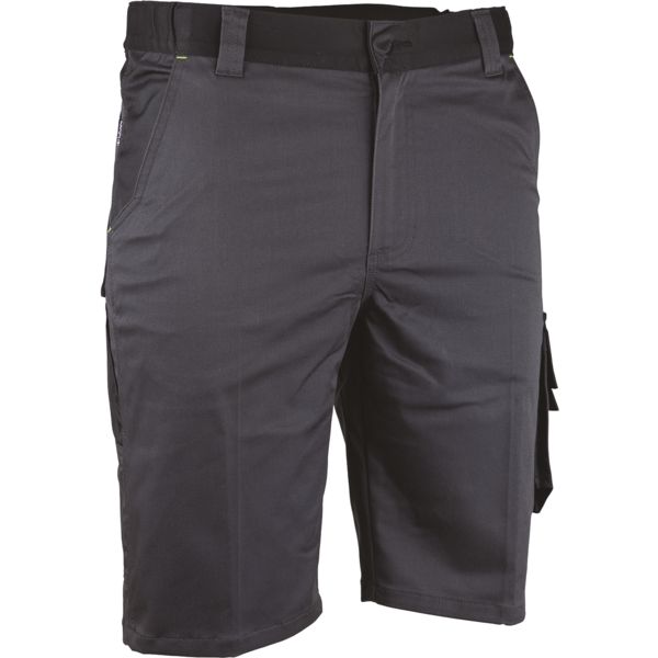 BERMUDA DEDALE - GRIS/NOIR - T.42