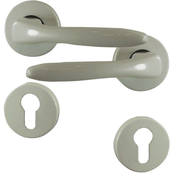 ENSEMBLE ROSACE VARS ALU BLANC +ROSACES CONDA/DECONDANATION