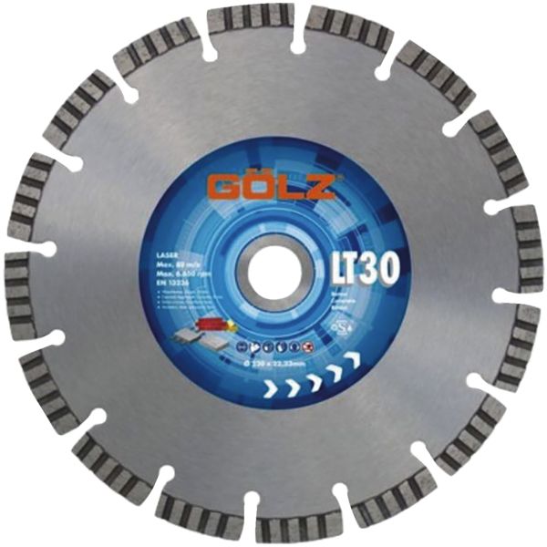 DISQUE DIAMANT LT-30 -  125 - ALSAGE 22,2
