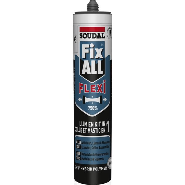 MASTIC COLLE  **FIX ALL**   BLANC