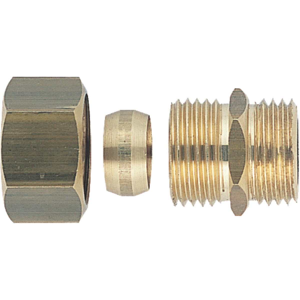 RACCORD BICONIQUE 22 MALE 3/4 (20X27)