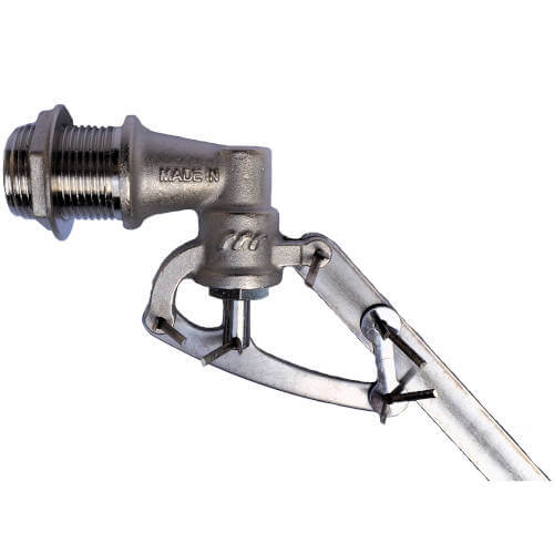 ROBINET FLOTTEUR POUR RESERVOIR 1""1/2 BRUT