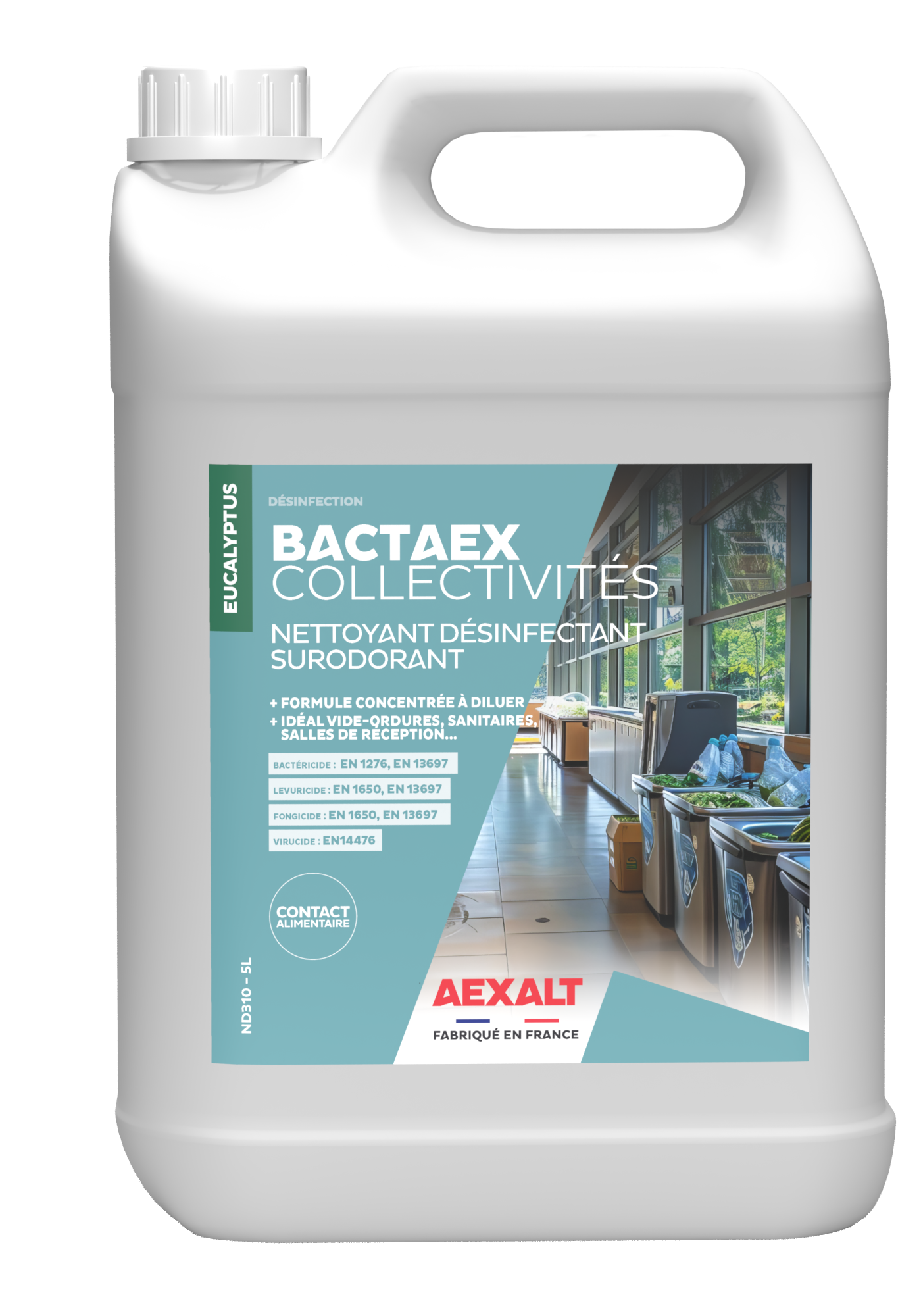 NETTOYANT DESINFECTANT COLLECTIVITE SURODORANT - ND310