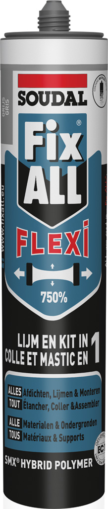 MASTIC COLLE  **FIX ALL**   'FLEXI'  -  GRIS