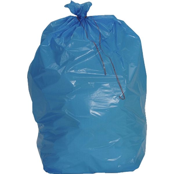 SAC POUBELLE 50L BLEU